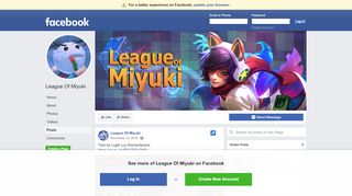 
                            6. League Of Miyuki - Posts | Facebook