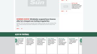 
                            9. League One – The Sun