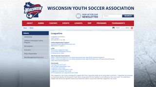 
                            2. LeagueOne | Wisconsin Youth Soccer Association