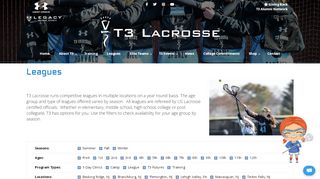 
                            4. Leagues - T3 Lacrosse