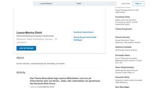 
                            9. Leana-Marisa Diehl - Produktberaterin und Eventbetreuung ...