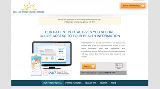 
                            5. Learn about Patient Portal - Sun Life Family Health Center