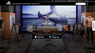 
                            5. Learn about the adidas apps. adidas.com