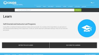 
                            1. Learn - Coupa Success Portal