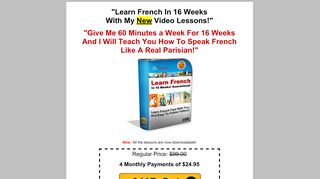 
                            1. Learn French in 16 Weeks - jefrench.net