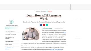 
                            7. Learn How ACH Payments Work - The Balance