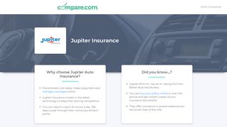 
                            4. Learn more about Jupiter Insurance | Compare.com