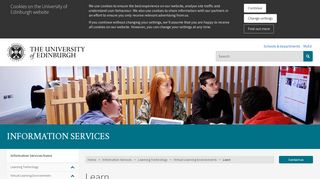 
                            8. Learn | The University of Edinburgh