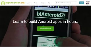 
                            9. Learn to build Android apps | Appinventor