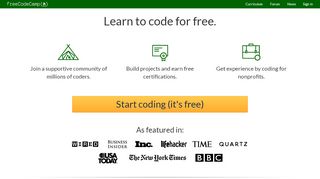 
                            8. Learn to Code and Help Nonprofits | freeCodeCamp