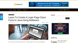 
                            10. Learn To Create A Login Page Class Form In Java Using Netbeans