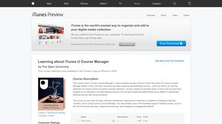 
                            9. Learning about iTunes U Course Manager - Free Course by ...