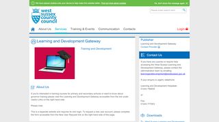 
                            5. Learning and Development Gateway | West Sussex Services for Schools