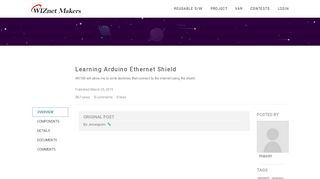 
                            9. Learning Arduino Ethernet Shield – maker.wiznet.io