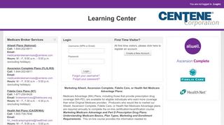 
                            8. Learning Center - Allwell: Login to the site