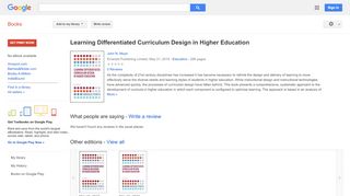 
                            9. Learning Differentiated Curriculum Design in Higher Education