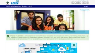 
                            3. Learning Management System - APIIT