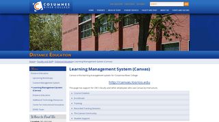 
                            1. Learning Management System (Canvas) | CRC Website