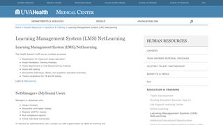 
                            8. Learning Management System (LMS) NetLearning — Medical Center ...
