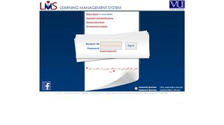 
                            3. Learning Management System - Virtual University of Pakistan