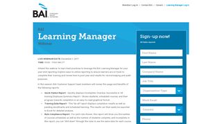 
                            4. Learning Manager - BAI