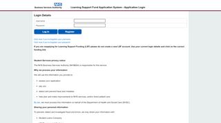 
                            7. Learning Support Fund Application System - …