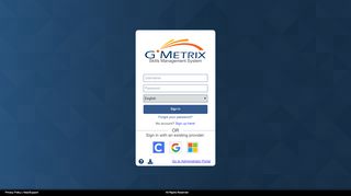 
                            7. Learning Systems Portal - gmetrix.net