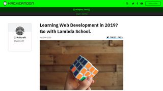 
                            7. Learning Web Development in 2019? Go with Lambda School. - By JJ ...