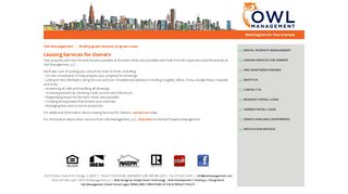 
                            8. Leasing Services for Owners « Owl Management
