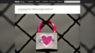 
                            8. Leaving the Yahoo login behind | Flickr Blog