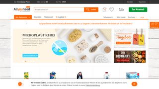 
                            5. Lebensmittel online kaufen bei AllyouneedFresh