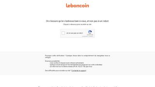 
                            1. leboncoin, site de petites annonces gratuites