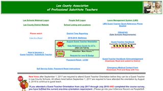 
                            4. Lee County Association of Professional Substitute Teachers ...