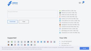 
                            7. Leechall.com - Premium Link Generator