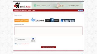 
                            6. Leech.Ninja - Premium Link Generator