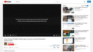 
                            2. Leeco Account Problem Fixed| Login into Leeco Account - YouTube