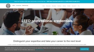 
                            2. LEED professional credentials | USGBC