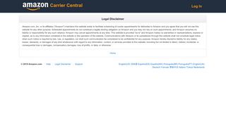 
                            2. Legal - Carrier Central - Amazon.com