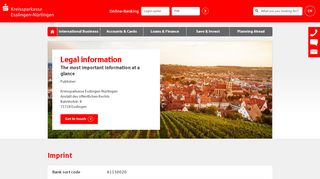 
                            6. Legal information - ksk-es.de