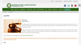 
                            6. Legal Mail - nigerianbar.org.ng