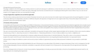 
                            8. Legal notice and privacy policy - Koibox