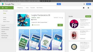 
                            1. Leghe Fantacalcio ® - Apps on Google Play