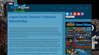 
                            4. Legion Guide: Suramar Teleporter Network Map - Blizzplanet | Warcraft