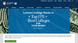 
                            1. Lehman College