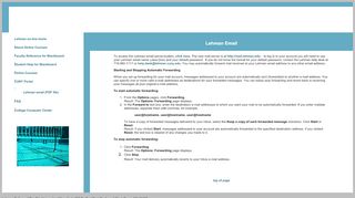 
                            8. Lehman On-Line: Lehman Email