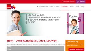 
                            10. Lehrwerke in der BiBox für Lehrer und Schüler - BiBox