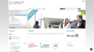 
                            3. Leibniz Fachhochschule (FH) Hannover: Stud.IP