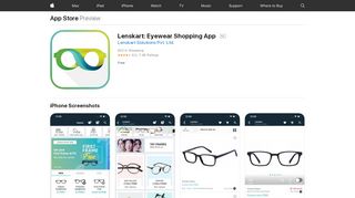 
                            9. ‎Lenskart: Eyewear Shopping App on the App Store