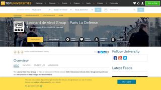 
                            3. Leonard de Vinci Group - Paris La ... | Top Universities