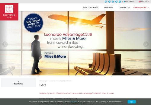 
                            4. Leonardo AdvantageCLUB | FAQ - Leonardo Hotels